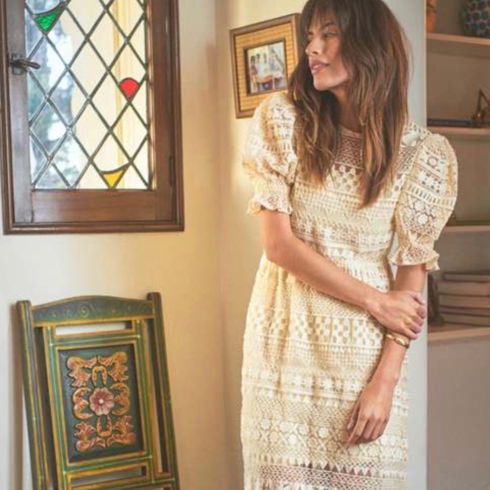 NWT - The Odells - Thea Dress - Soy - Size M